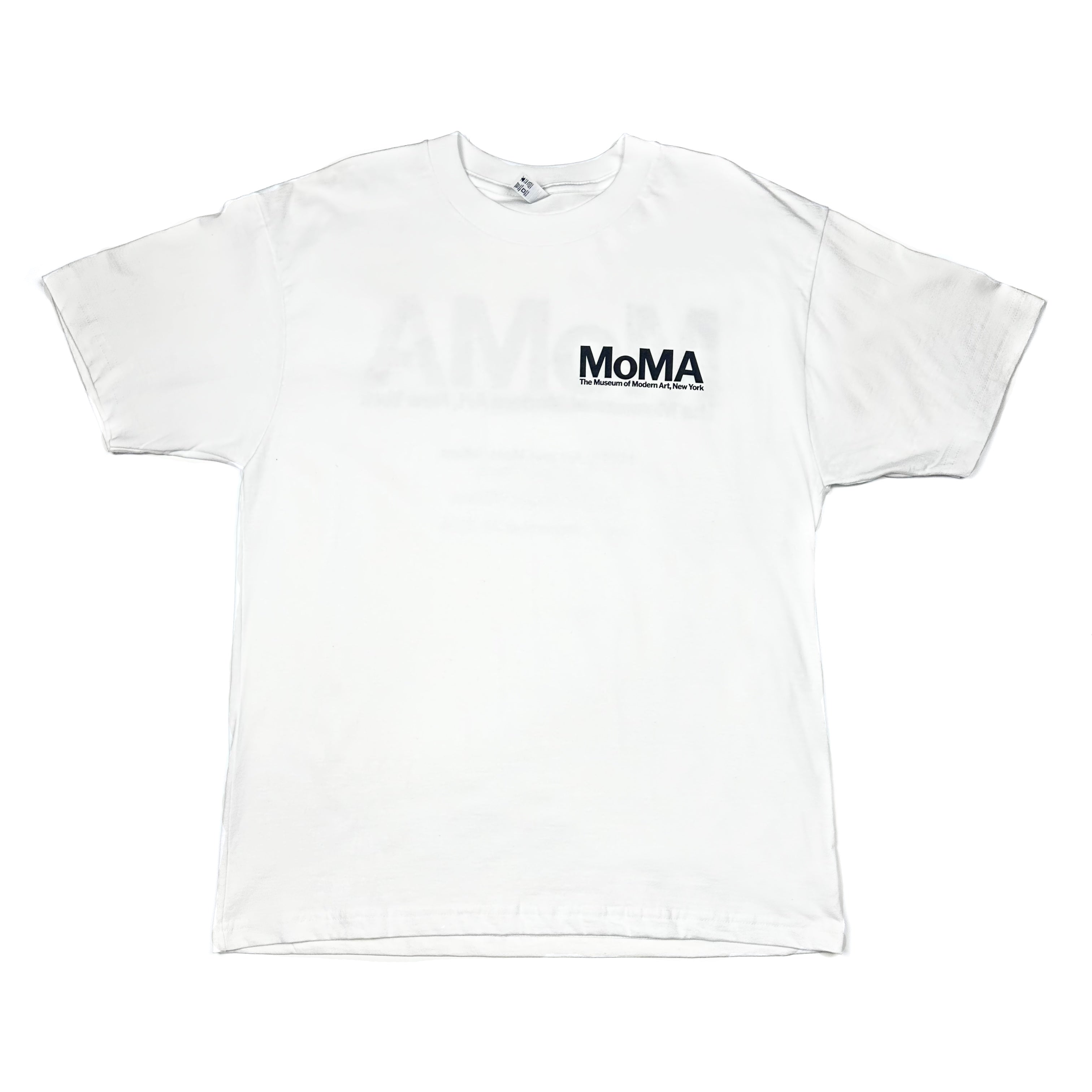 "Hype" MoMA Logo T-Shirt - White